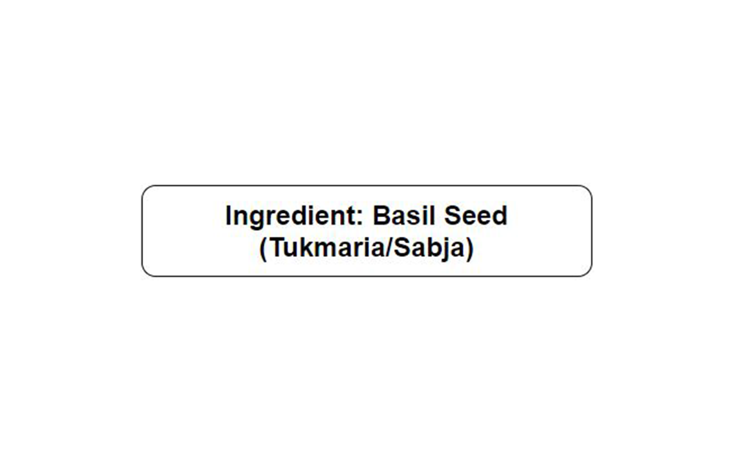 Nature's Vault Basil Seeds    Pack  100 grams